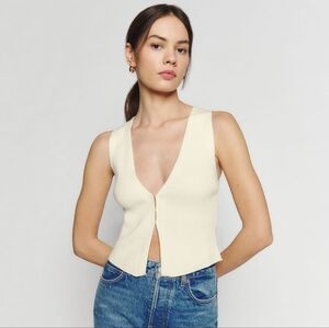 Reformation Myrtle Cotton Sweater